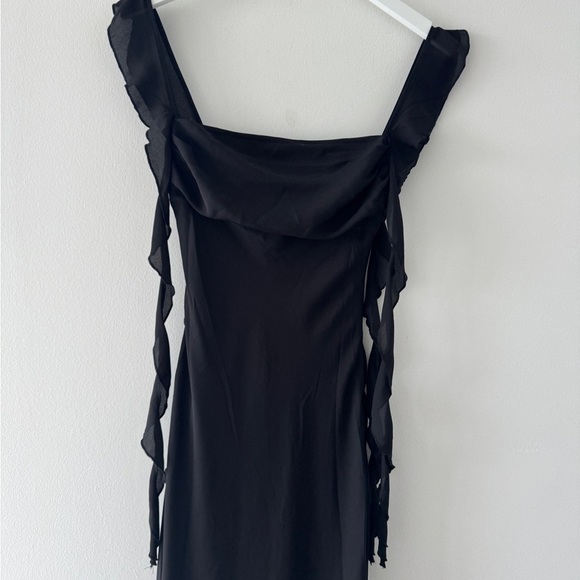 PRINCESS POLLY Lanai Black Maxi Dress 2 - Picture 8 of 8